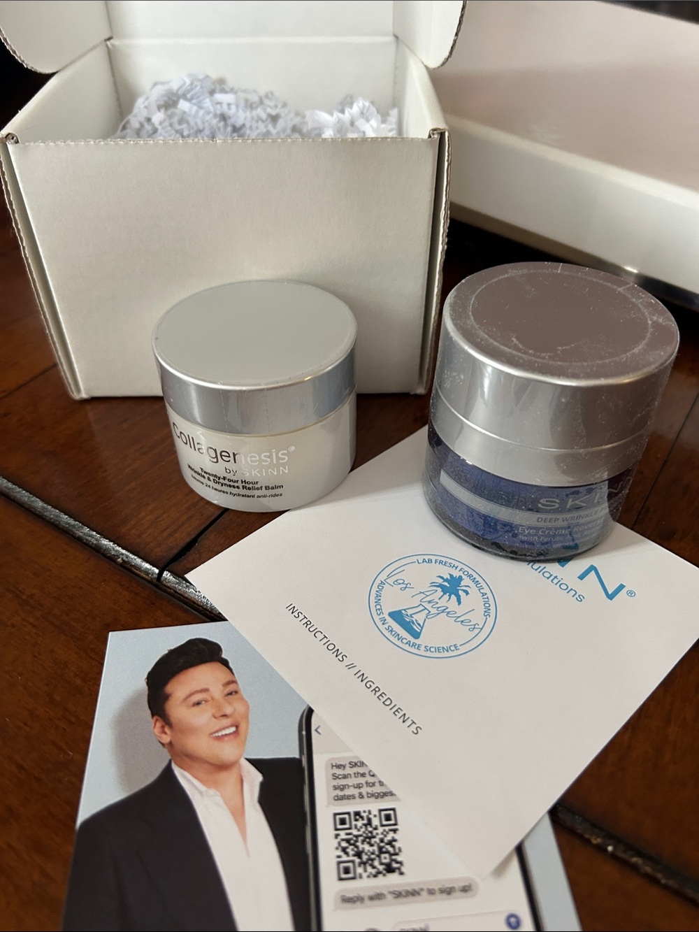 Skinn Eye Cream & collagenesis Twenty- Four Hour